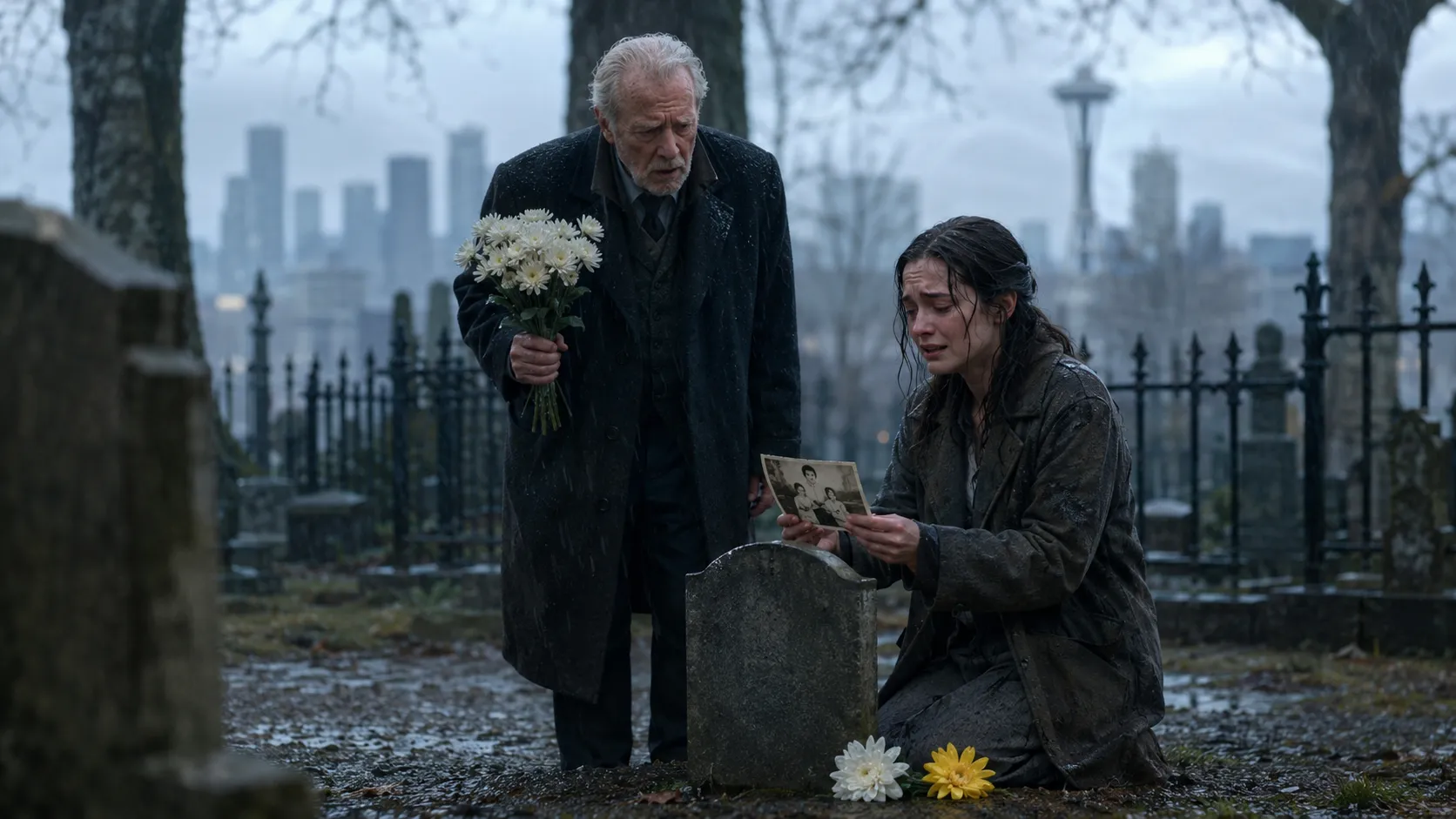 I Found a Young Woman Crying at My Son’s Grave — Then She Whispered, “He Was My Brother”