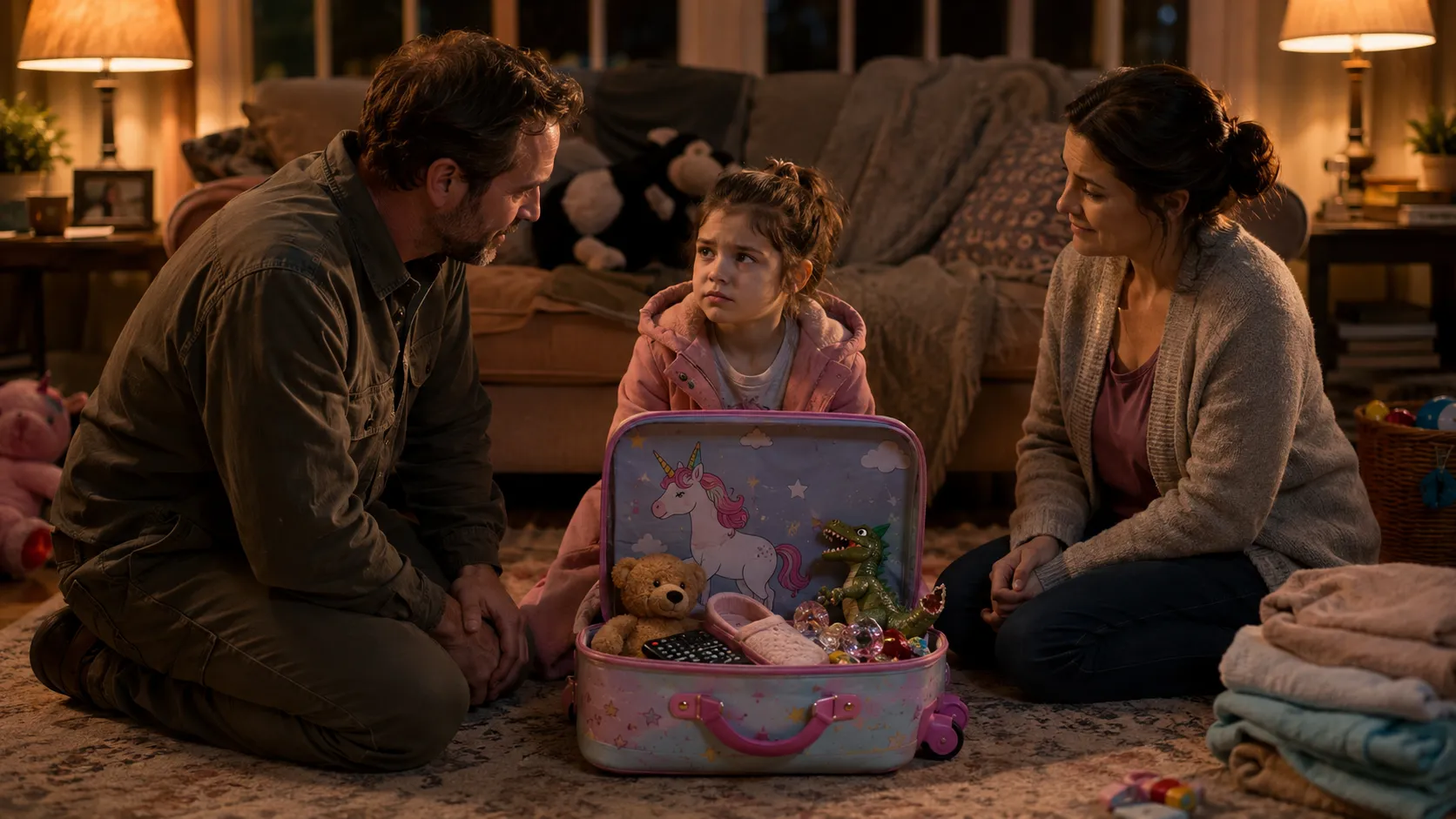 My 4-Year-Old Packed a Suitcase and Said She Was Leaving — Then I Learned What Her “Monster” Really Was