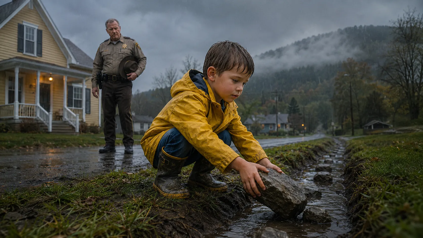 They Called the Silent Boy a Menace — Then the Mud Proved He Was the Only One Who Heard the Mountain Breaking