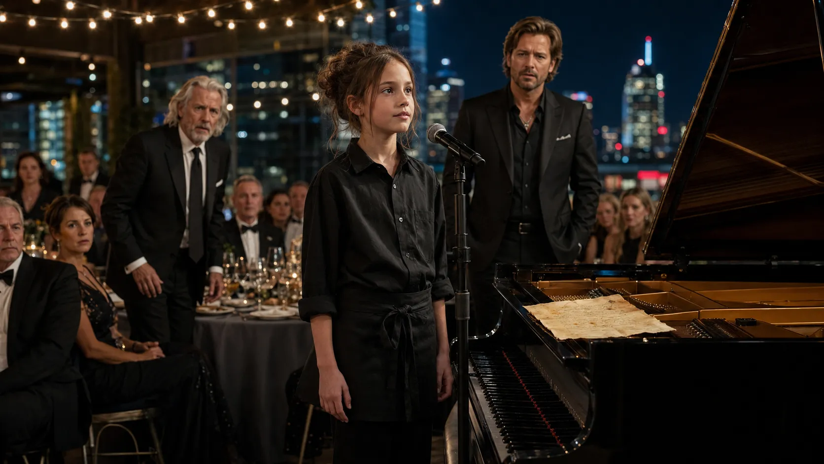 The Country Star Laughed at the Banquet Girl — Then She Sang the Verse He Stole From Her Mother