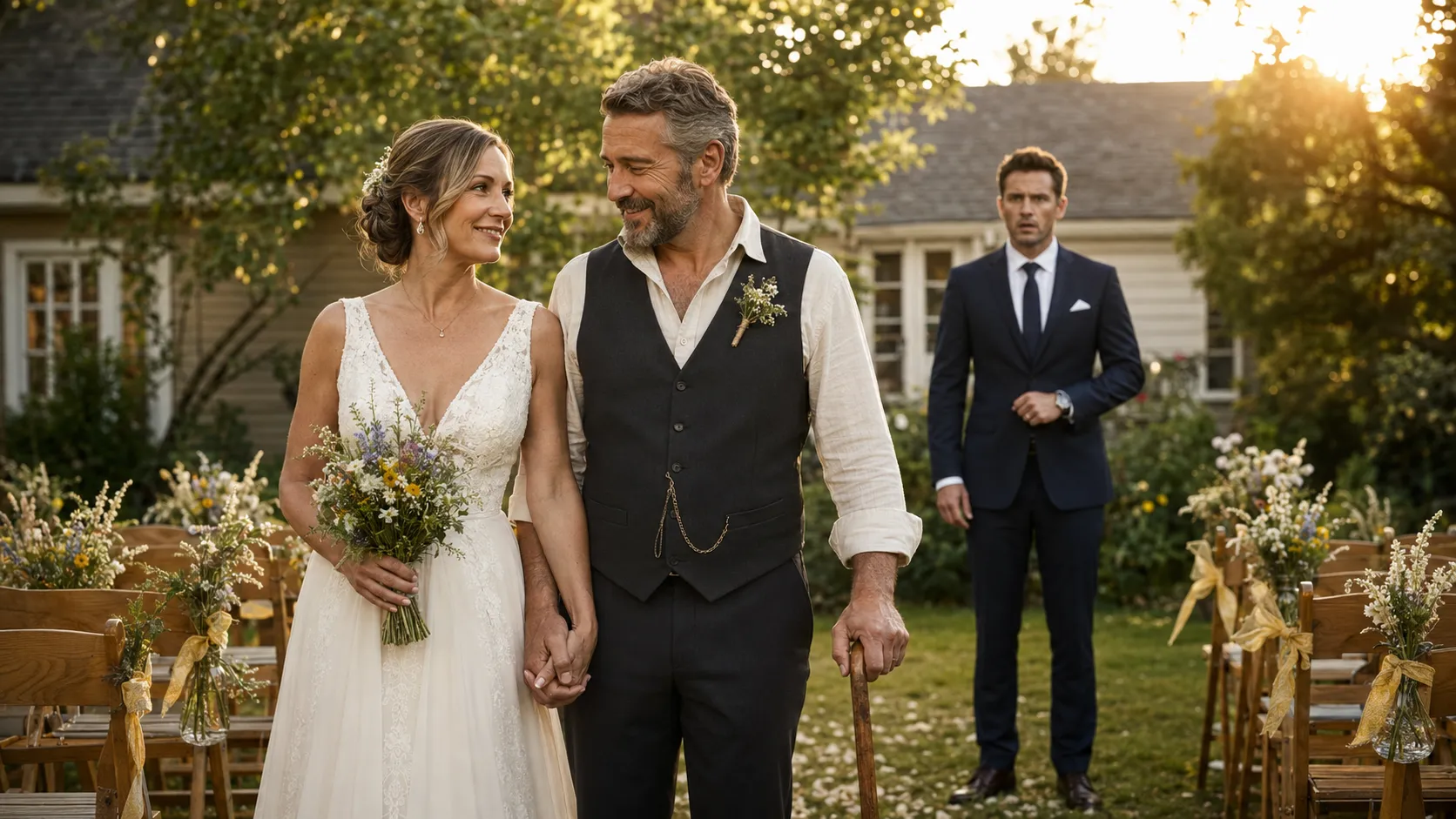 He Went to Mock His Ex-Wife’s Poor New Husband — Then He Saw the Groom and Broke Down