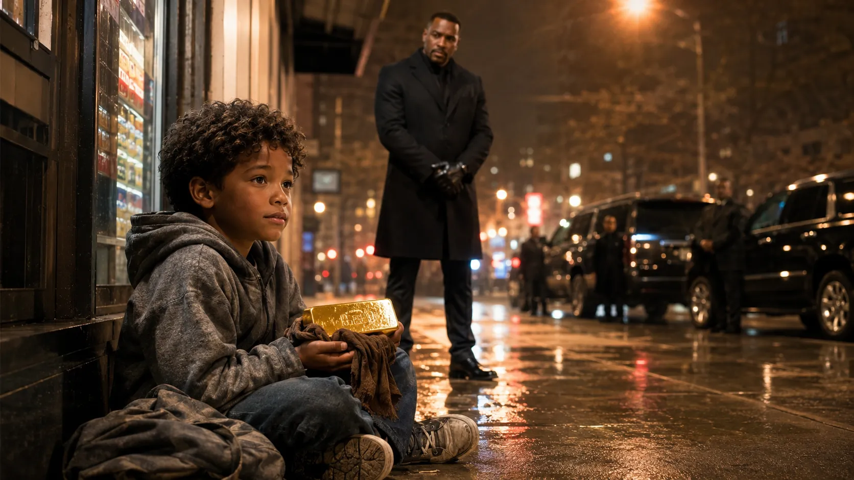 A Homeless Boy Was Given a Gold Brick — Then Everyone Learned Why the Stranger Chose Him