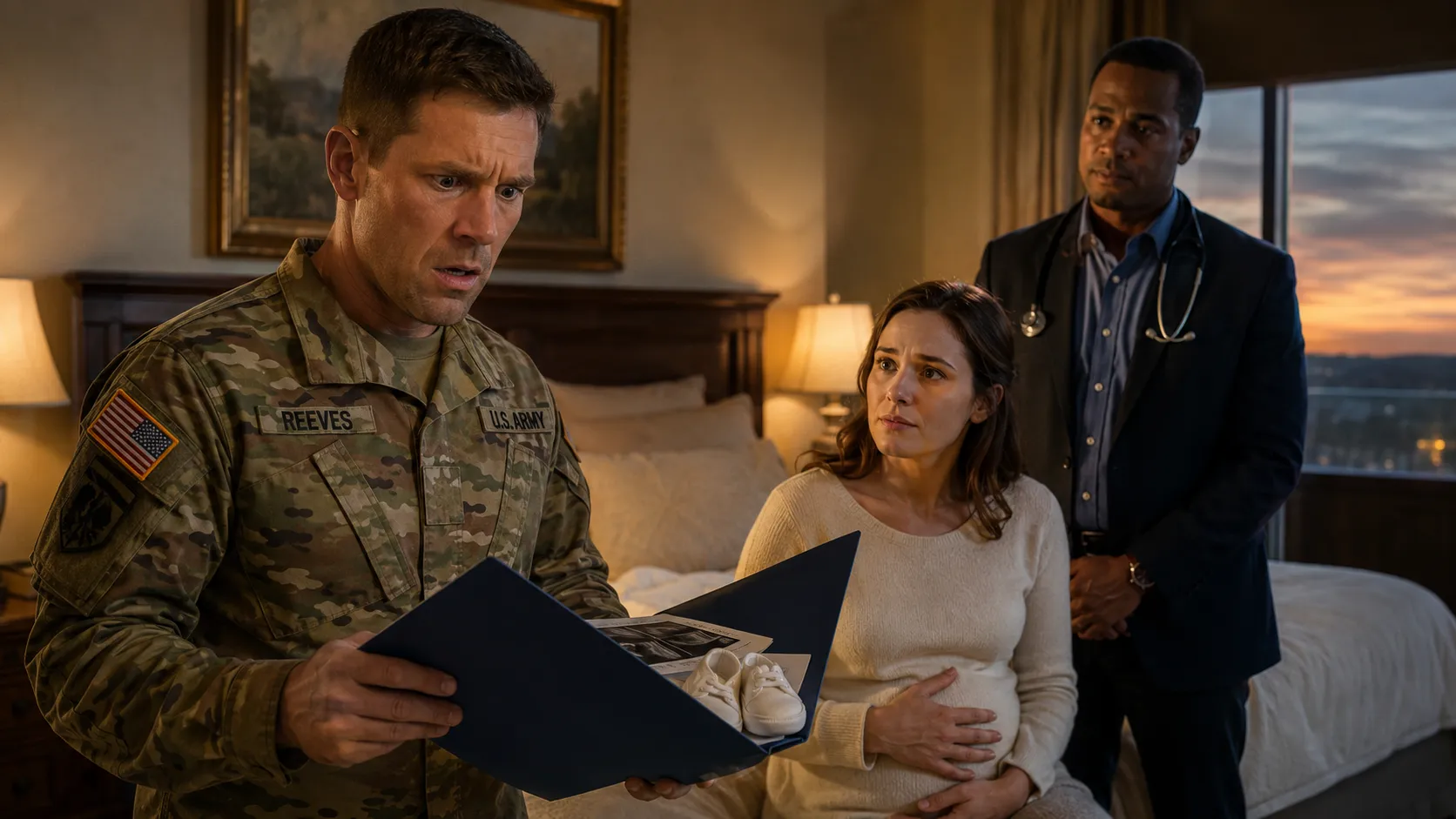 The Soldier Came Home Early to Surprise His Wife — Then One Secret Destroyed Everything He Thought He Knew