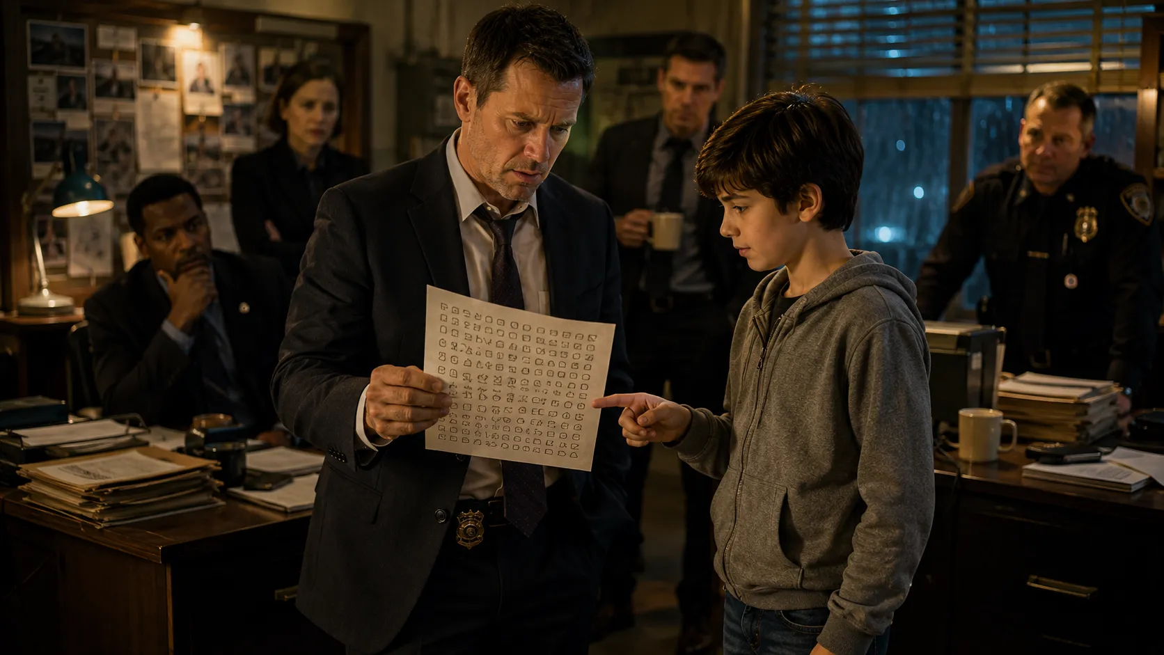 The Boy in the Jail Cell Said He Could Read the Code — Then the Detective Realized He Was the Only One Who Could Save Them