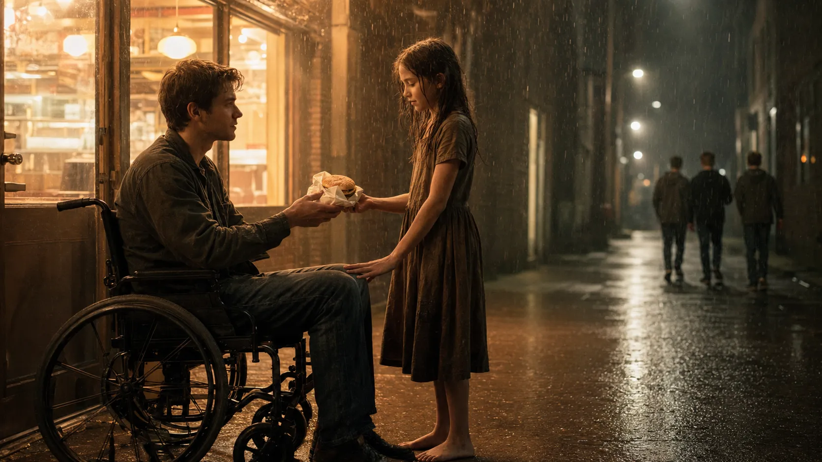 A Hungry Girl Said She Could Make Him Walk — Then the Priest Revealed Why She Shouldn’t Exist